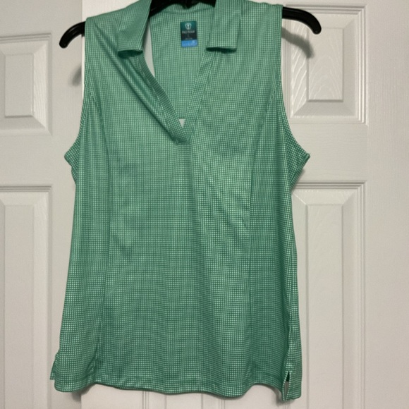 Green Sleeveless Women's Top - Picture 1 of 2